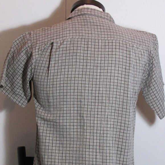 True Vtg Pool Shirt Medium Men's Zipper Front No Surrender Sears Club Beige NWT - Picture 9 of 13